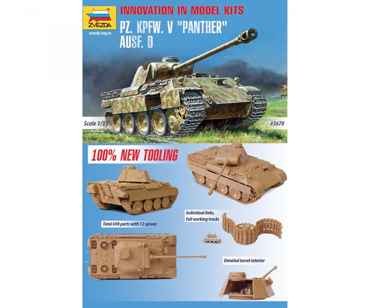 Immagine prodotto Tamiya 1:35 Pz.Kpfw. V Panther Ausf. D
