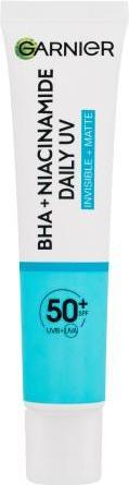 Garnier Pure Active BHA + Niacinamide Daily UV Anti-Imperfection Fluid (Sonnencreme, SPF 50, 40 ml)