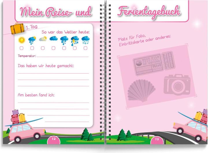 Immagine prodotto Urlaubs- und Ferientagebuch (Tedesco, Casa editrice Familia, 2018)