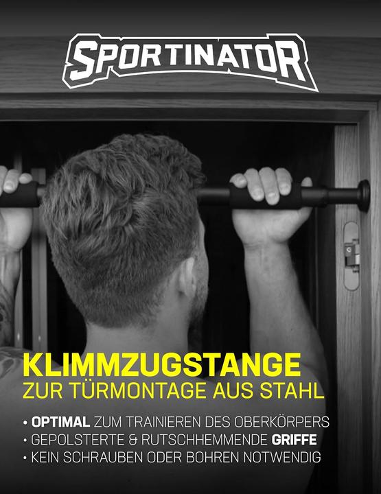 Image du produit Sportinator Klimmzugstange für Türrahmen, ohne Bohren