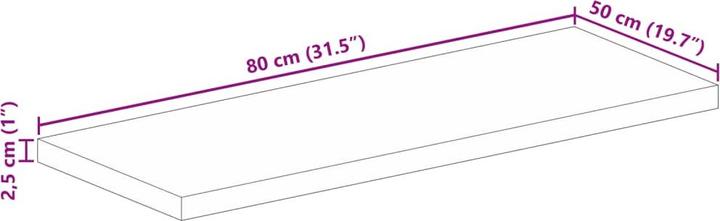 Image du produit VidaXL Korudon (80 x 50 x 2,5 cm)