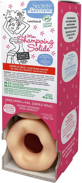 Image du produit Secrets de Provence Distributeur de shampooing pour cheveux secs (Shampoing solide)