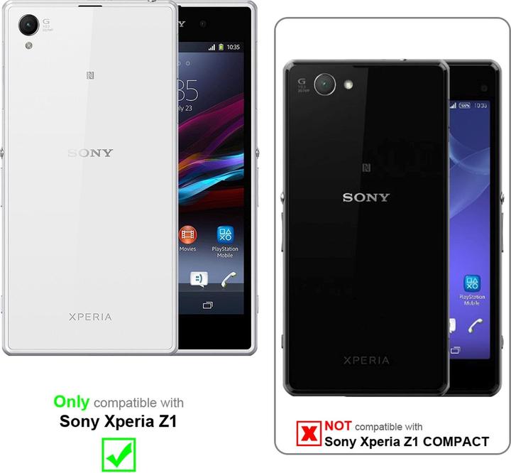 Image du produit Cadorabo Flip comme Invisible Cover (Sony Xperia Z1)