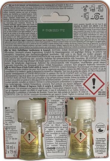 Immagine prodotto Air Wick Ricarica per olio di fragranza alla vaniglia