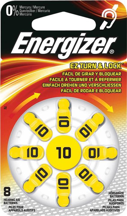 Energizer Hearing Aid PR70 (8 pcs., 10, 91 mAh)