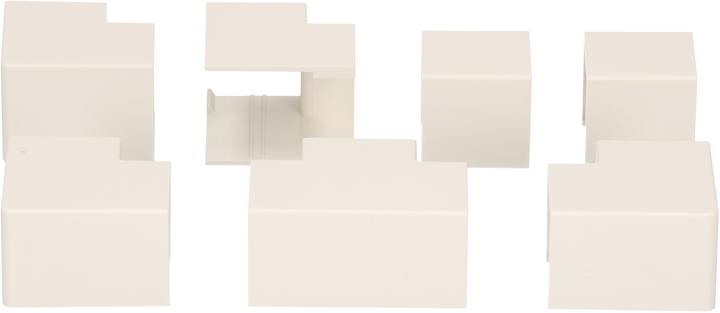 Actual product image Inofix Plasfix connectors 16x16mm assorted 7 pieces (Duct, 16 cm)