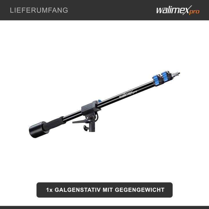 Actual product image Walimex Boom stand with counterweight (183 cm, 5 kg)