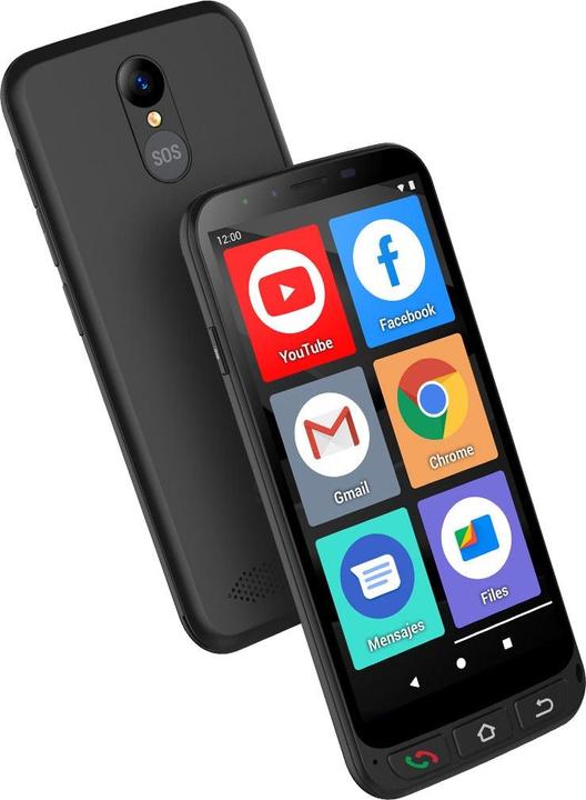 Produktbild SPC Zeus 4G Pro (64 GB, Schwarz, 5.50", 13 Mpx, 4G)