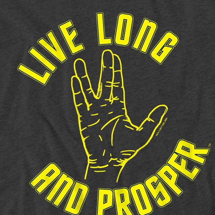 Actual product image Unisex Adult Live Long Hand T-Shirt (XL)