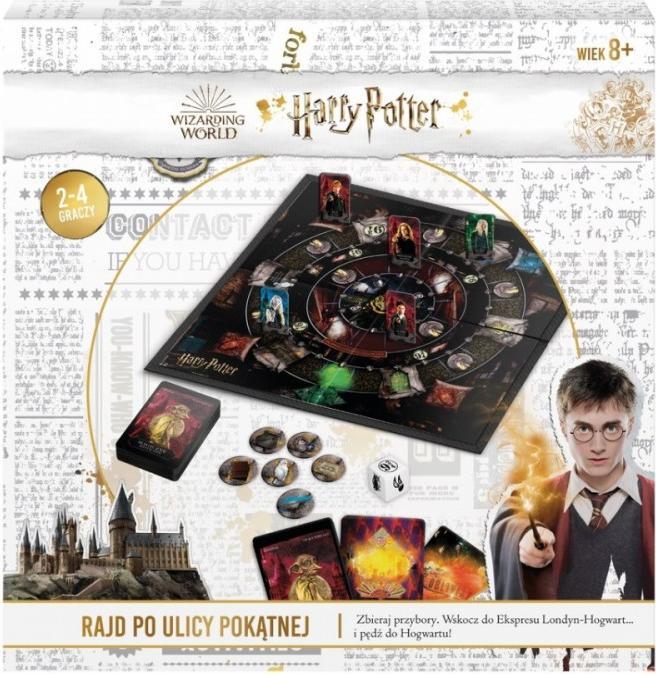 Actual product image Cartamundi Harry Potter board game Diagon Alley Rally (Polish)