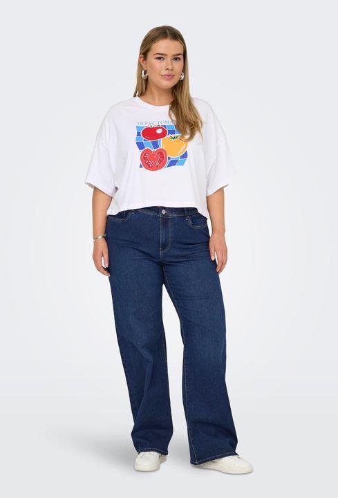 Actual product image Only CARSALLY Mittlere Taille Weiter Beinschnitt Jeans Jeans mit weitem Bein (W48/L34)