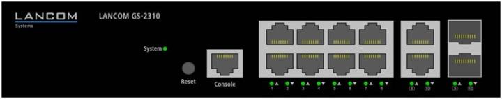Produktbild Lancom Systems Lancom GSManaged Layer2Switch 10 Ports Switch Gbps (12 Ports)