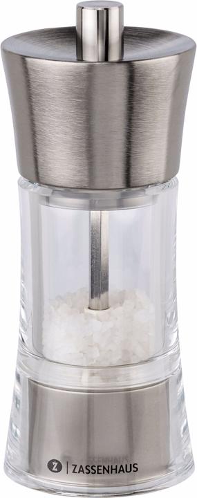 Immagine prodotto Zassenhaus Macina sale Aachen acrilico/acciaio inossidabile, 14 cm (Sale)