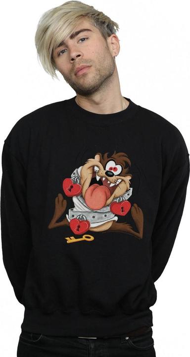 Image du produit Looney Tunes - Sweat TAZ VALENTINE'S DAY MADLY IN LOVE - Homme (M)