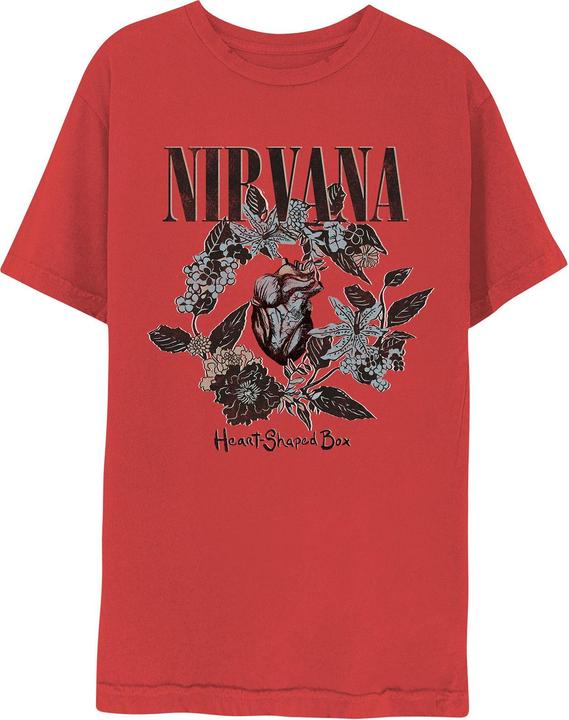 Nirvana Heart Shaped Box TShirt