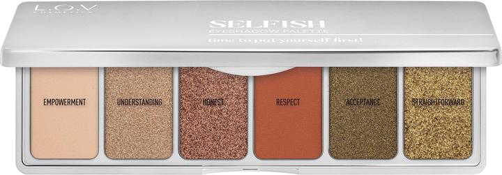 Produktbild L.O.V Lidschatten-Palette Selfish mehrfarbig (Mehrfarbig)