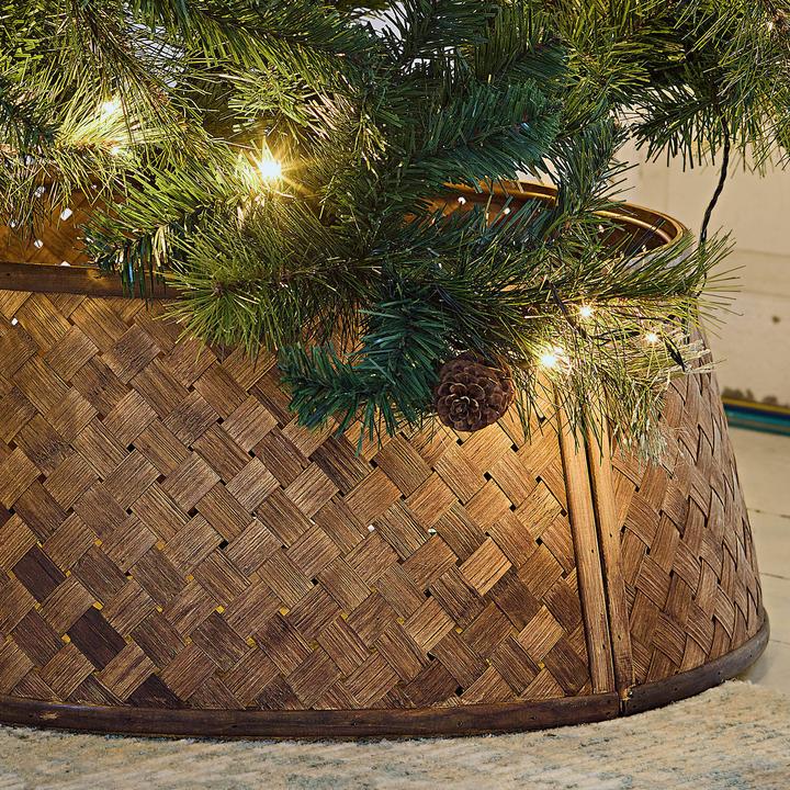 Image du produit Loberon Bordure d'arbre de Noël Eden marron (1 -pièce)