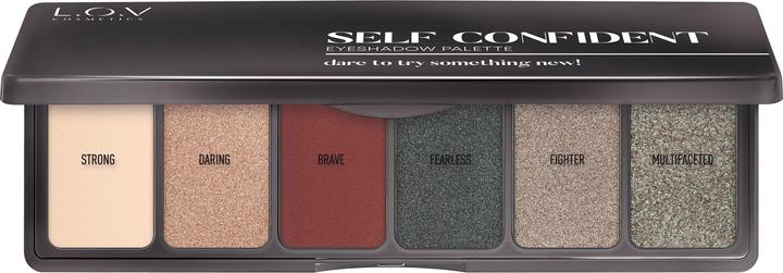 Produktbild L.O.V Lidschatten-Palette Self Confident mehrfarbig (Mehrfarbig)