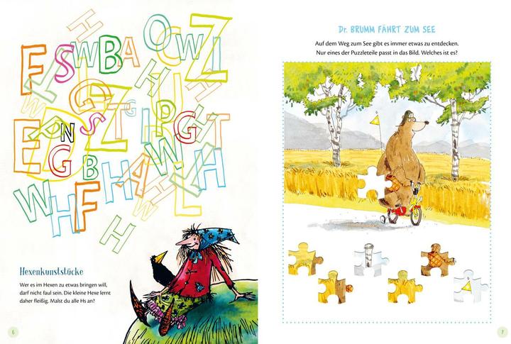 Produktbild Extradickes Rätsel-Buch (Deutsch, Michael Ende, Sabine Bohlmann, Otfried Preussler, 2024)