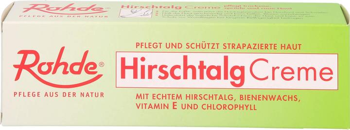 Image du produit Rohde Crème de suif de cerf cru (Crème et gel pour les pieds, 100 ml)