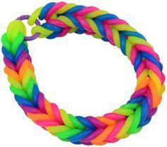 Actual product image Johntoy Tie your own bracelet XXL, 72 pieces. (19 cm, Elasticity)