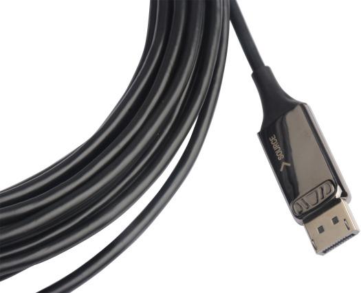 Actual product image Techly DisplayPort AOC Fiber Optic Cable St-St (20 m, DisplayPort)