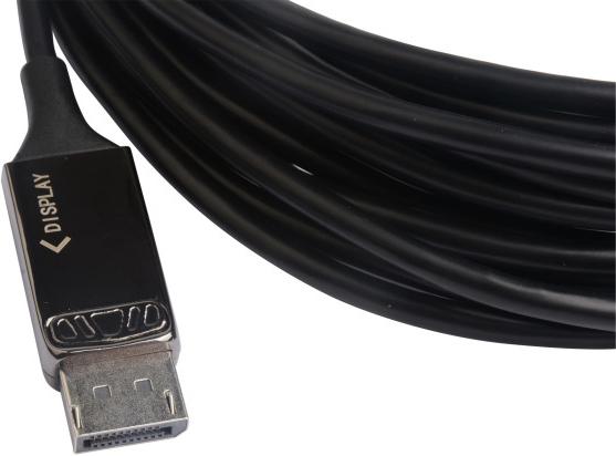 Actual product image Techly DisplayPort AOC Fiber Optic Cable St-St (20 m, DisplayPort)