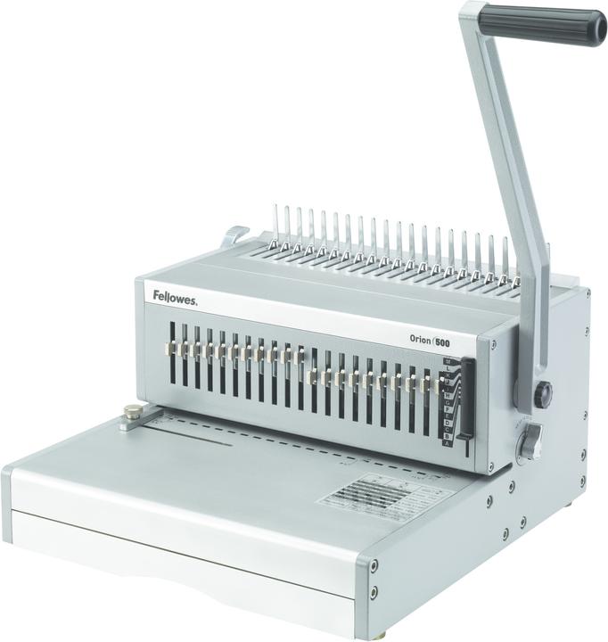Image du produit Fellowes Orion 500, Machine à relier en plastique (Reliure en plastique)