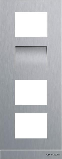 Produktbild Busch Frontplatte Video 1/4 41384CF-S-03