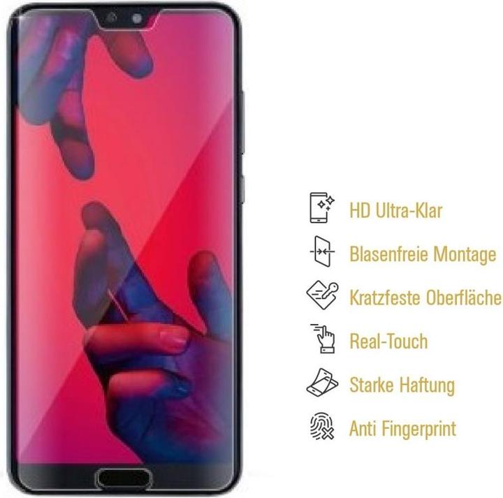 Produktbild Protectorking 3x Panzerfolie Anti-Shock HD Klar (3 Stück, Huawei P20 Pro)