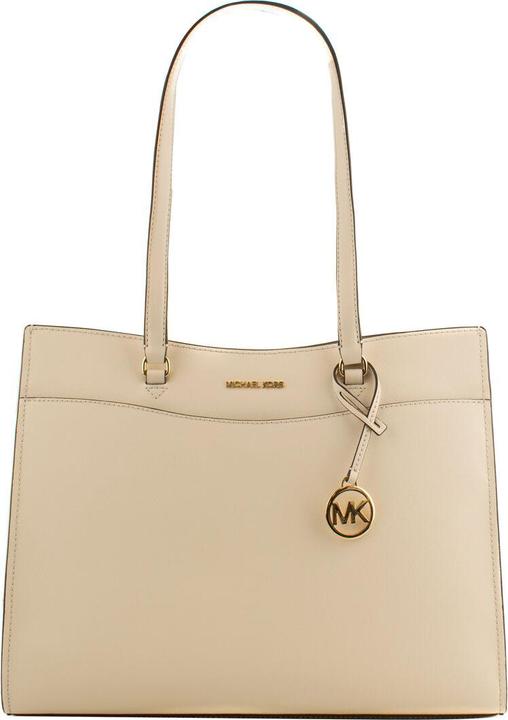 Actual product image Michael Kors Shoulder Bag 35F4GTVT9L-LT-CREAM Beige 37 x 28 x 12 cm