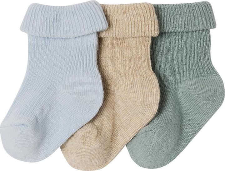 Vertbaudet 3er-Pack unifarbene Baby Socken