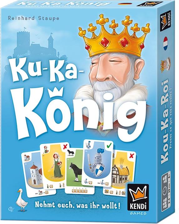 Produktbild Kendi Games Ku-Ka-König (mult) (Deutsch, Französisch, Italienisch, Englisch)