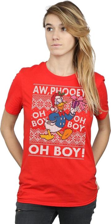 Produktbild Disney Donald Duck Christmas Fair Isle TShirt (3XL)