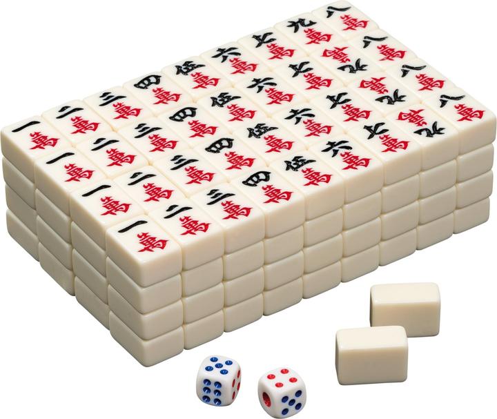 Actual product image Philos Mah Jongg plastic without Arabic characters (German)