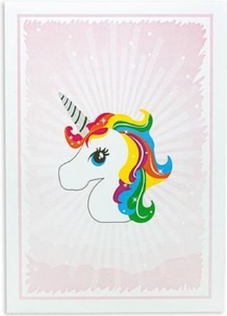Immagine prodotto MU Classic Biglietto d'auguri 3D Pop-Up per il compleanno - Unicorno (1 pz.)
