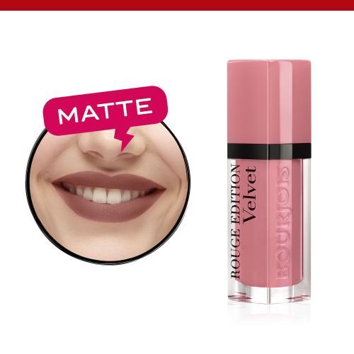 Actual product image Bourjois Rouge Edition Velvet Lipstick (10)