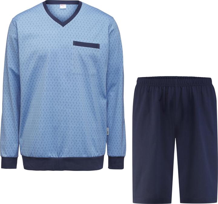 ISA Bodywear Pyjama Baumwolle lang/kurz