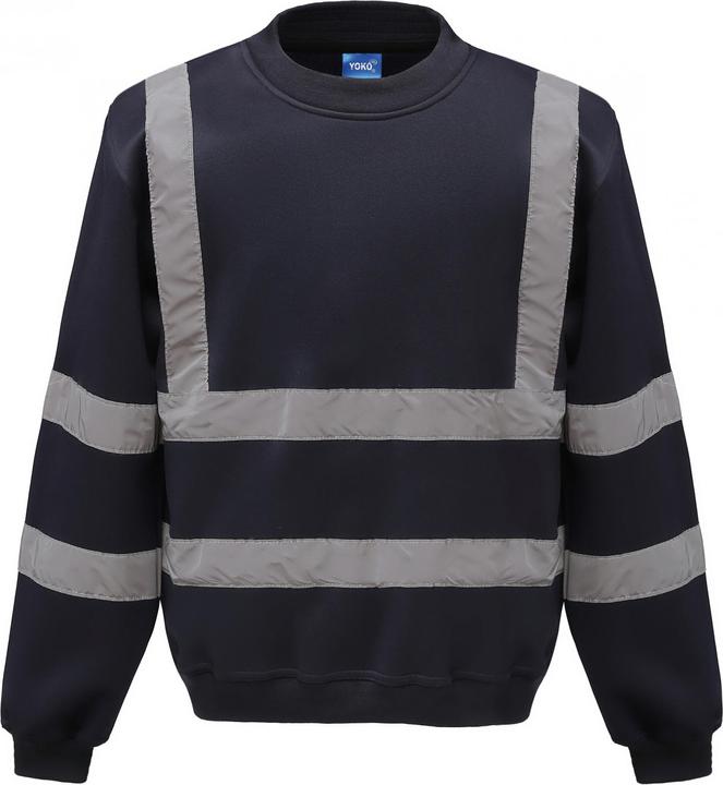 Produktbild Yoko Sweatshirt hohe Sichtbarkeit Rundhalsausschnitt (S)