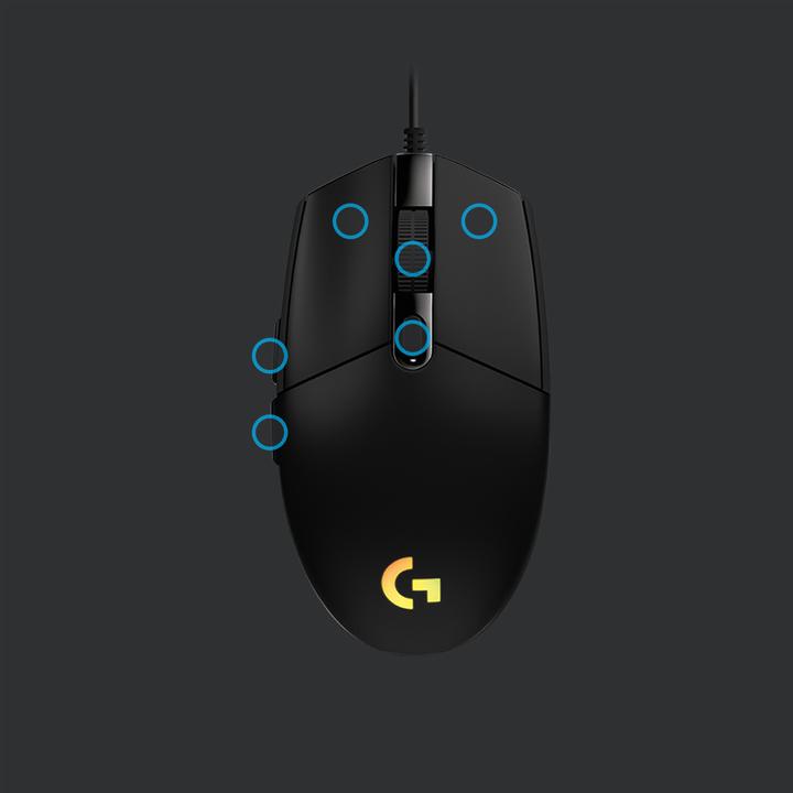 Produktbild Logitech G G203 Lightsync (Kabelgebunden)