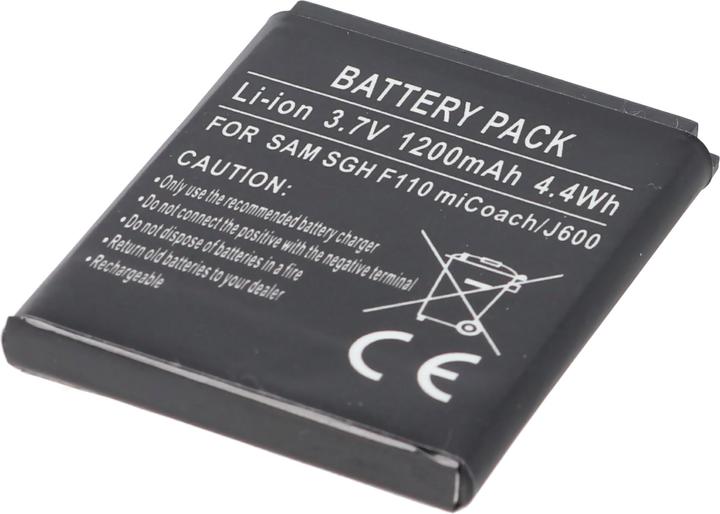 Actual product image Samsung Battery SGH-J600, AB483640BECSTD