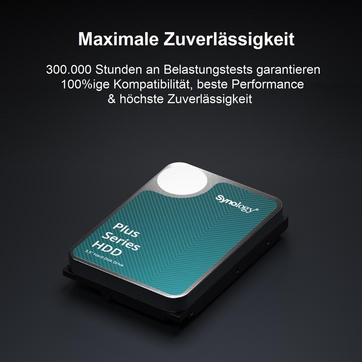 Actual product image Synology DS1621+ (6 x 16 TB, Synology HAT 33xx)