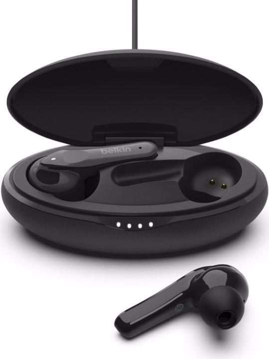 Actual product image Belkin InEar SoundForm Move Plus, sw. (5 h, Wireless)