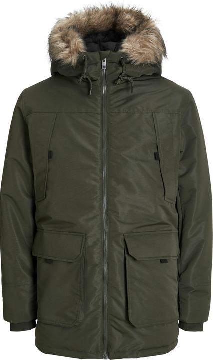 Jack & Jones Jjeconstruct Faux Fur Parka Sn
