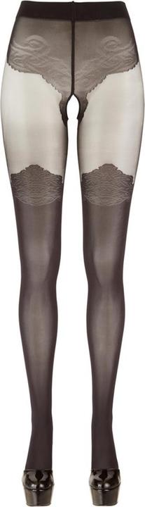 Produktbild Cottelli Collection Strumpfhose im Overknee-Look (M)