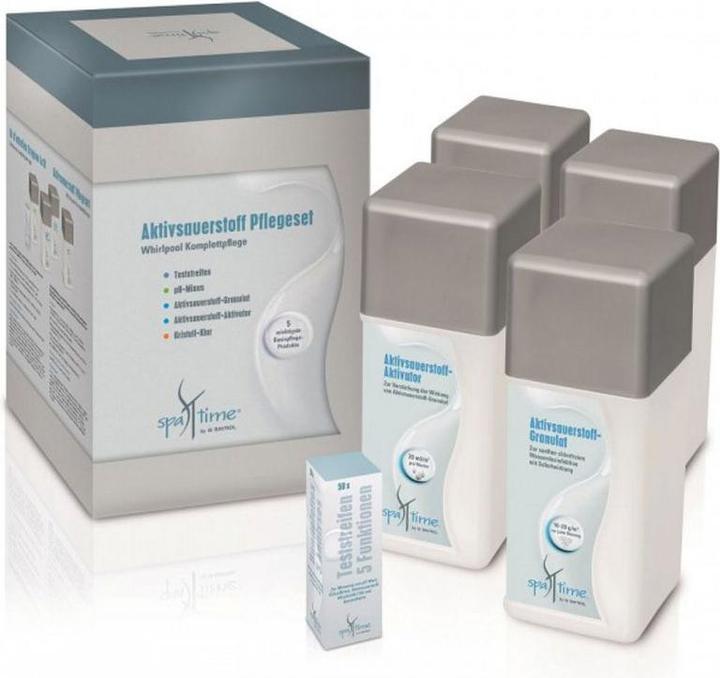 Actual product image SpaTime Care set active oxygen 4.6kg whirlpool complete care (4600 g)