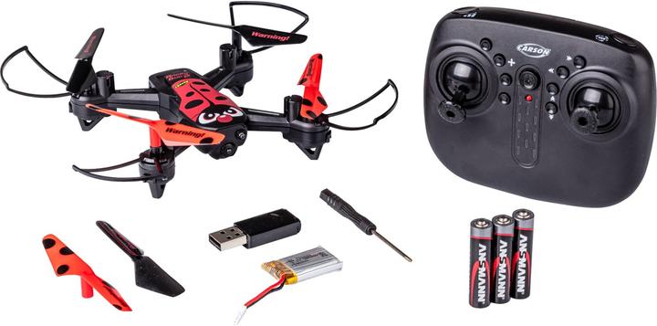 Produktbild Carson X4 Angry Bug (Kinder Drohne) (9 min, 44 g)