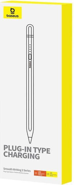 Immagine prodotto Baseus Stilo attivo Smooth Writing Series con ricarica wireless, lightning (bianco)