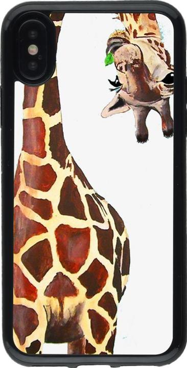 Actual product image PhoneLook Cover Rubber Black Giraffe Fit (Apple iPhone XS, Apple iPhone X)