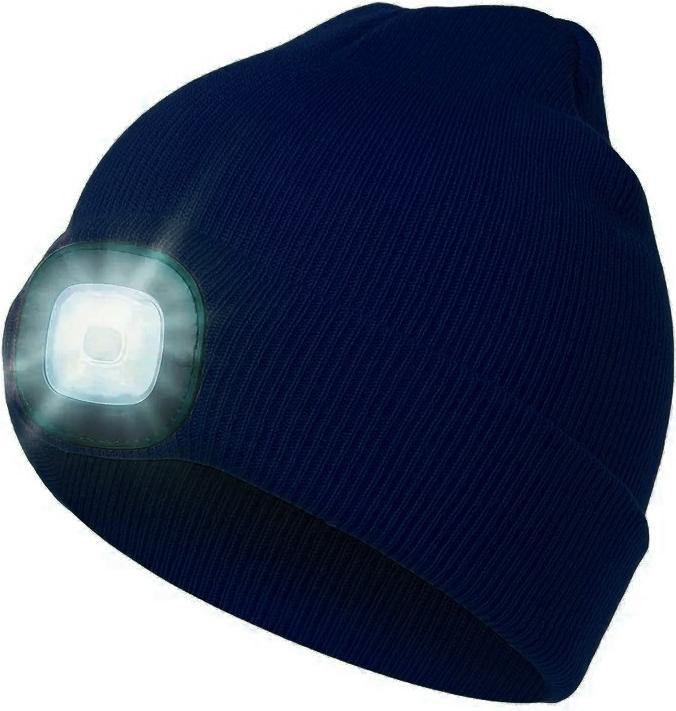 Produktbild Out of the blue Beanie-Mütze mit LED Licht Universalgrösse Marine
